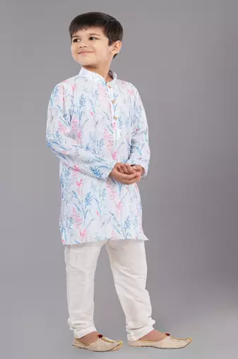Mono Fabric-Polystar Boy's Kurta Pyjama