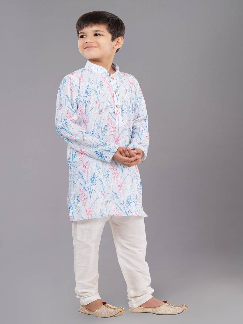 Mono Fabric-Polystar Boy's Kurta Pyjama