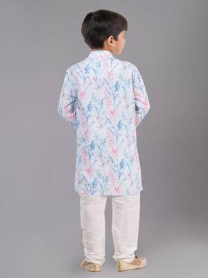 Mono Fabric-Polystar Boy's Kurta Pyjama 4