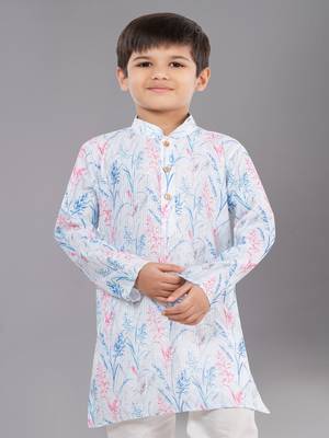Mono Fabric-Polystar Boy's Kurta Pyjama 5
