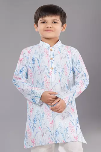 Mono Fabric-Polystar Boy's Kurta Pyjama