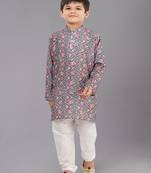 Mono Fabric-Polystar Boy's Kurta Pyjama