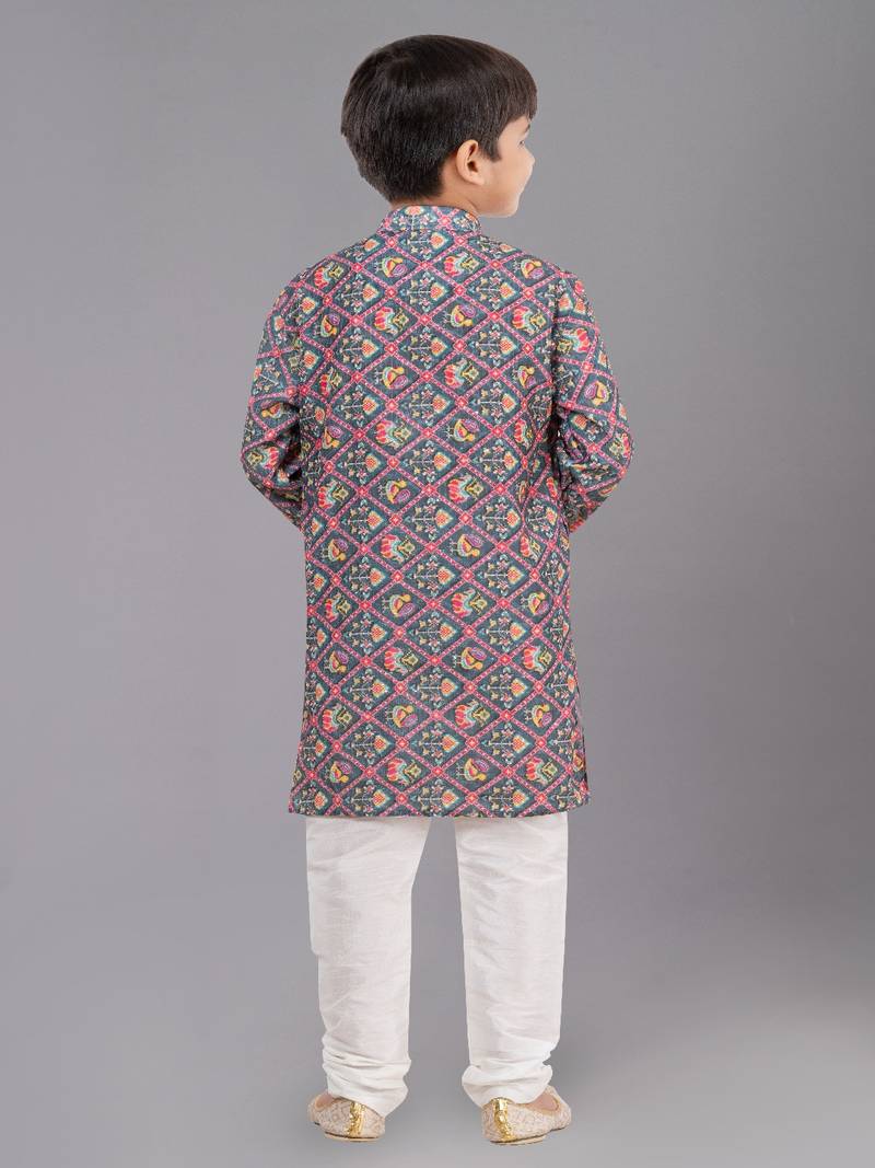 Mono Fabric-Polystar Boy's Kurta Pyjama
