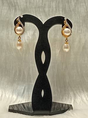 Mannat raj pearls and jewellers natural pearls designer danglers 2