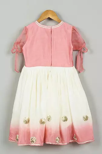 Pink shaded dress