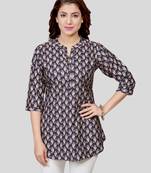 Saree swarg crepe printed short kurti