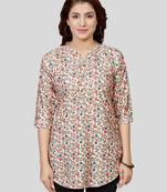 Saree swarg crepe printed short kurti