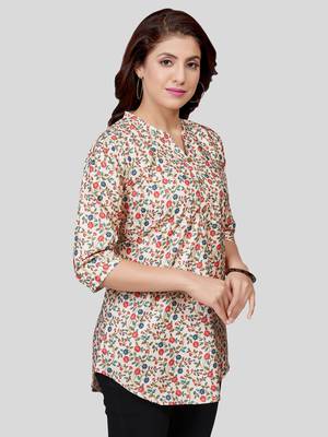  crepe printed short kurti 3