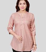 Saree swarg crepe printed short kurti