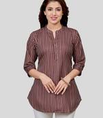 Saree swarg crepe printed short kurti