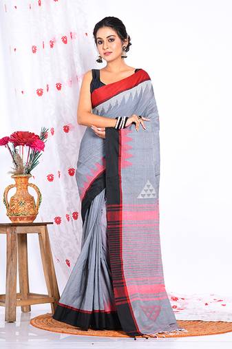 COTTON HANDLOOM SAREE