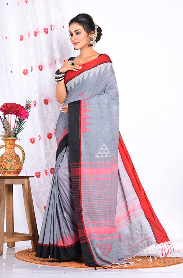 COTTON HANDLOOM SAREE