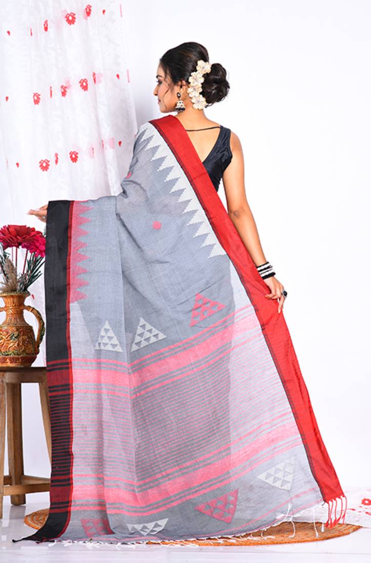 COTTON HANDLOOM SAREE