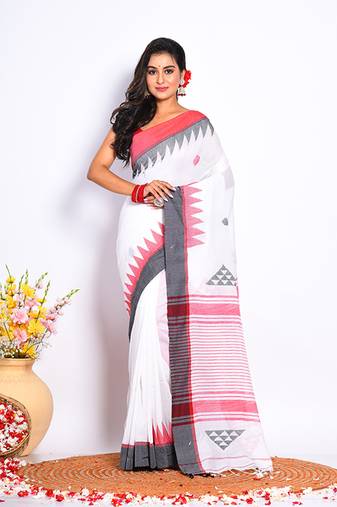 COTTON HANDLOOM SAREE