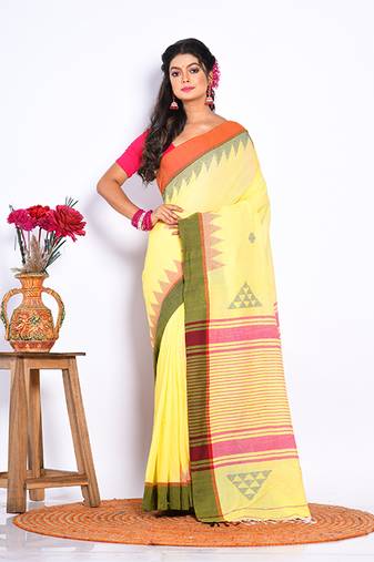 COTTON HANDLOOM SAREE