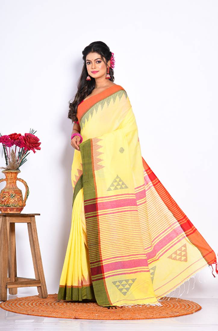 COTTON HANDLOOM SAREE