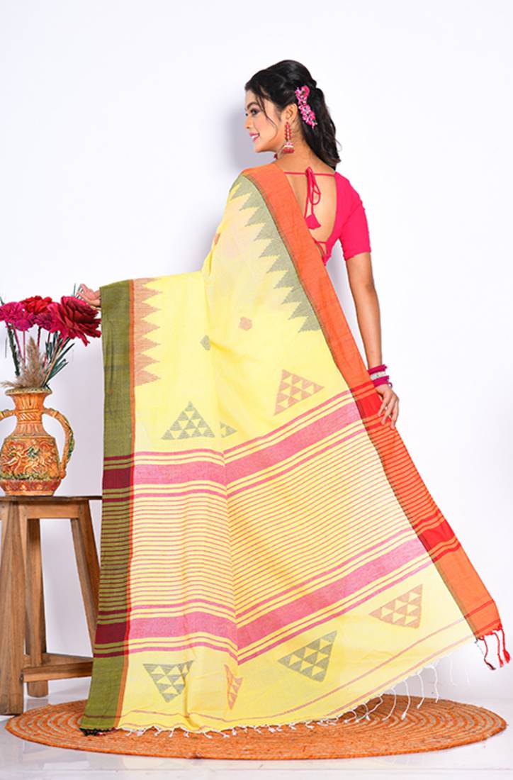 COTTON HANDLOOM SAREE
