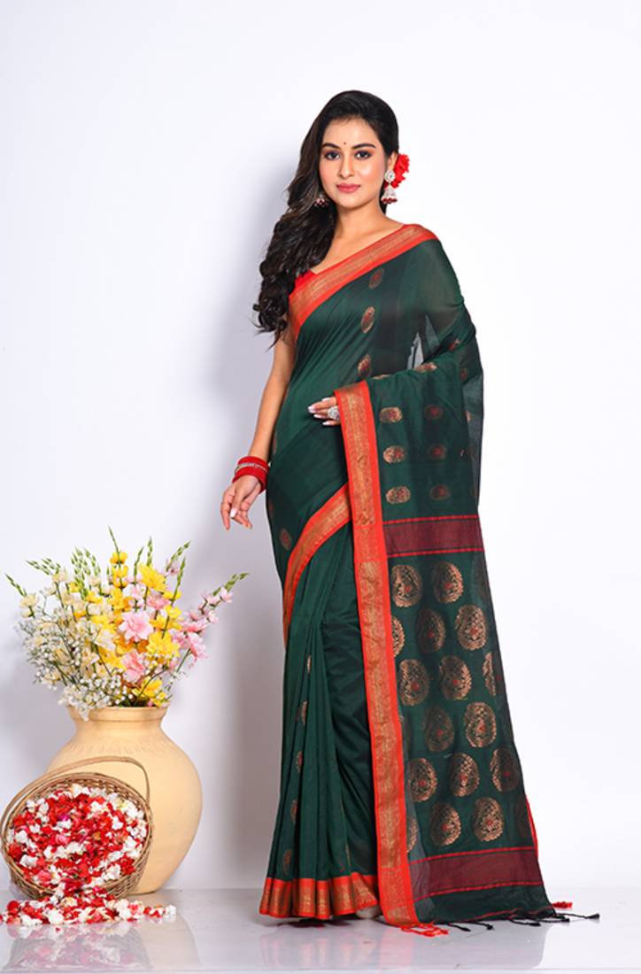 COTTON JAMDANI SAREE