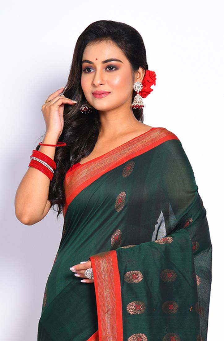 COTTON JAMDANI SAREE