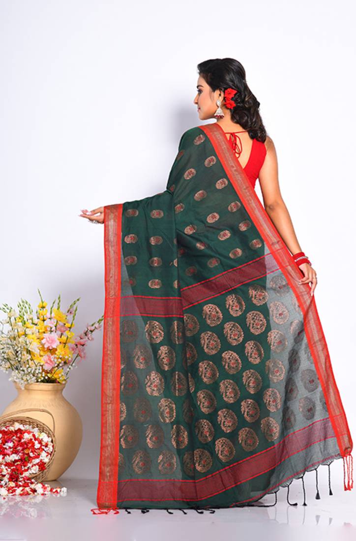 COTTON JAMDANI SAREE