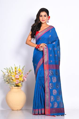 COTTON JAMDANI SAREE