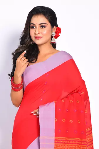 COTTON JAMDANI SAREE