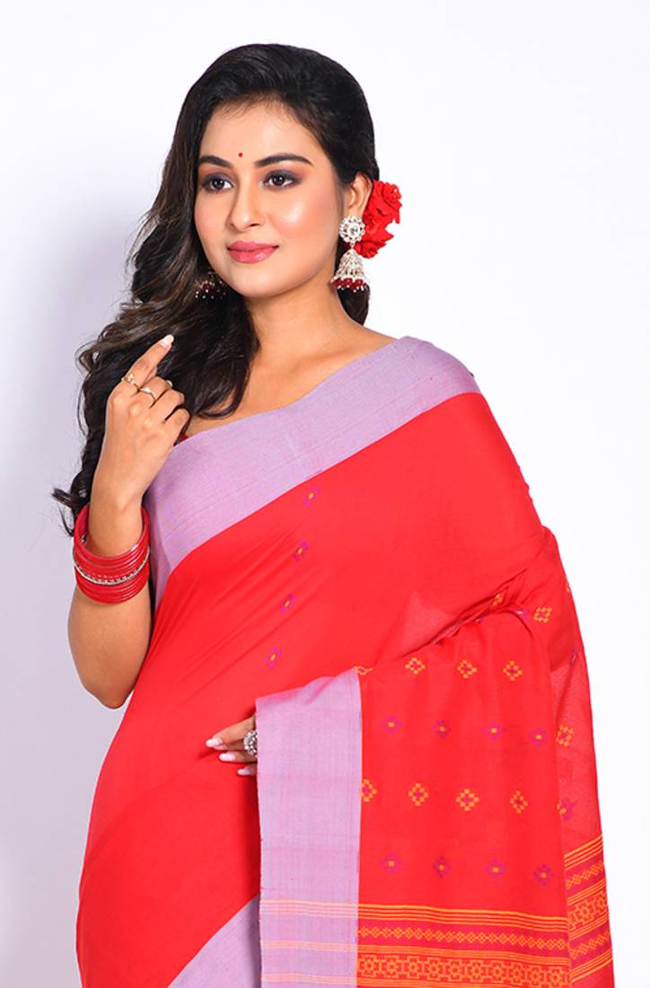 COTTON JAMDANI SAREE