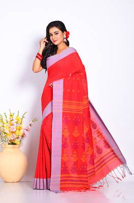 COTTON JAMDANI SAREE 3