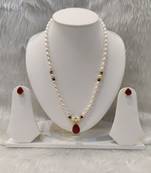 Mannat raj pearls and jewellers mother of pearls charming necklace set