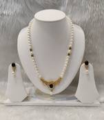 Mannat raj pearls and jewellers natural mother of pearls unique necklace set