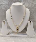 Mannat raj pearls and jewellers natural mother of pearls beautiful necklace set