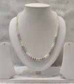 Mannat raj pearls and jewellers natural fresh water hyderabadi pearls daily wear designer necklace set