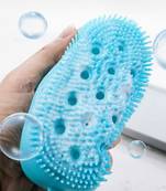 Silicon Bubble Bath SPA Super Soft Body Scrubing Brush(color may vary)