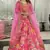 Rani Pink Art Silk Digital Print Dori & Sequins Embroidery Stone Work Wedding Festival Party Wear Designer Lehenga Choli