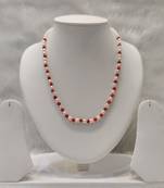 Mannat raj pearls and jewellers natural fresh water hyderabadi pearls daily wear designer necklace set