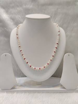 Mannat raj pearls and jewellers natural fresh water hyderabadi pearls charming and designer necklace set 2