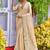 CREAM PRETTY ASSAM SILK SAREE