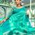 TEAL MOST TENDY TUSSAR SILK SAREE