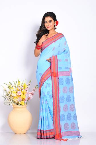 COTTON JAMDANI SAREE