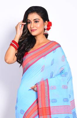COTTON JAMDANI SAREE 2