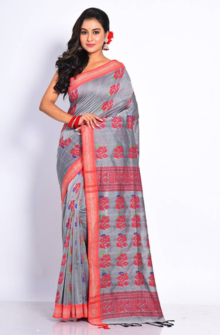 COTTON JAMDANI SAREE