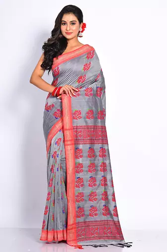 COTTON JAMDANI SAREE