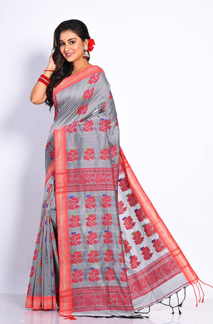 COTTON JAMDANI SAREE