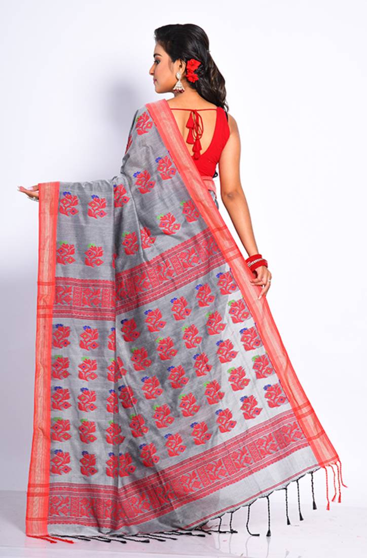 COTTON JAMDANI SAREE