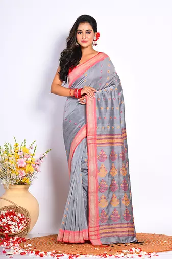 COTTON JAMDANI SAREE