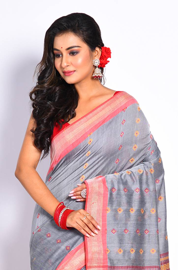 COTTON JAMDANI SAREE