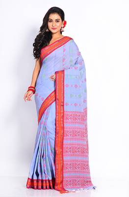 COTTON JAMDANI SAREE 1