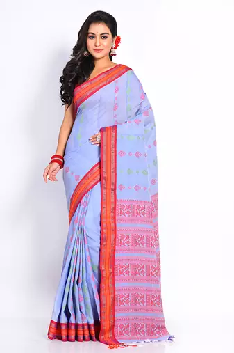 COTTON JAMDANI SAREE