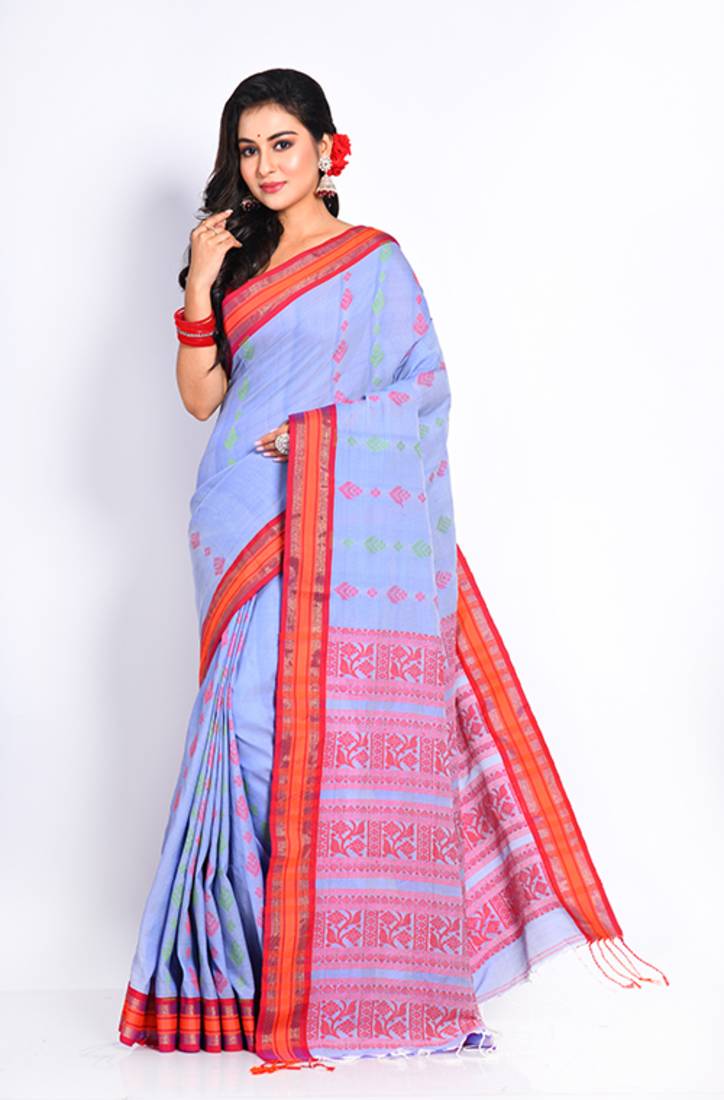 COTTON JAMDANI SAREE