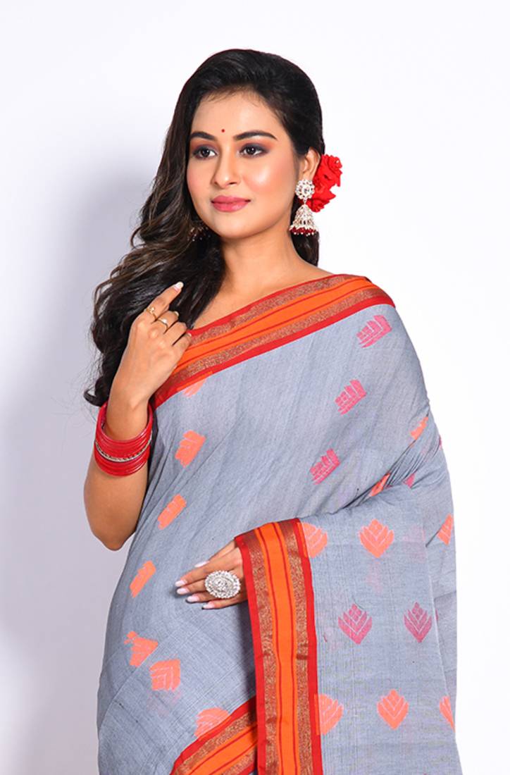 COTTON JAMDANI SAREE